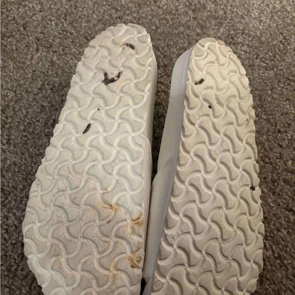 Birkenstock Barbados Eva White Slides - Picture 5 of 5